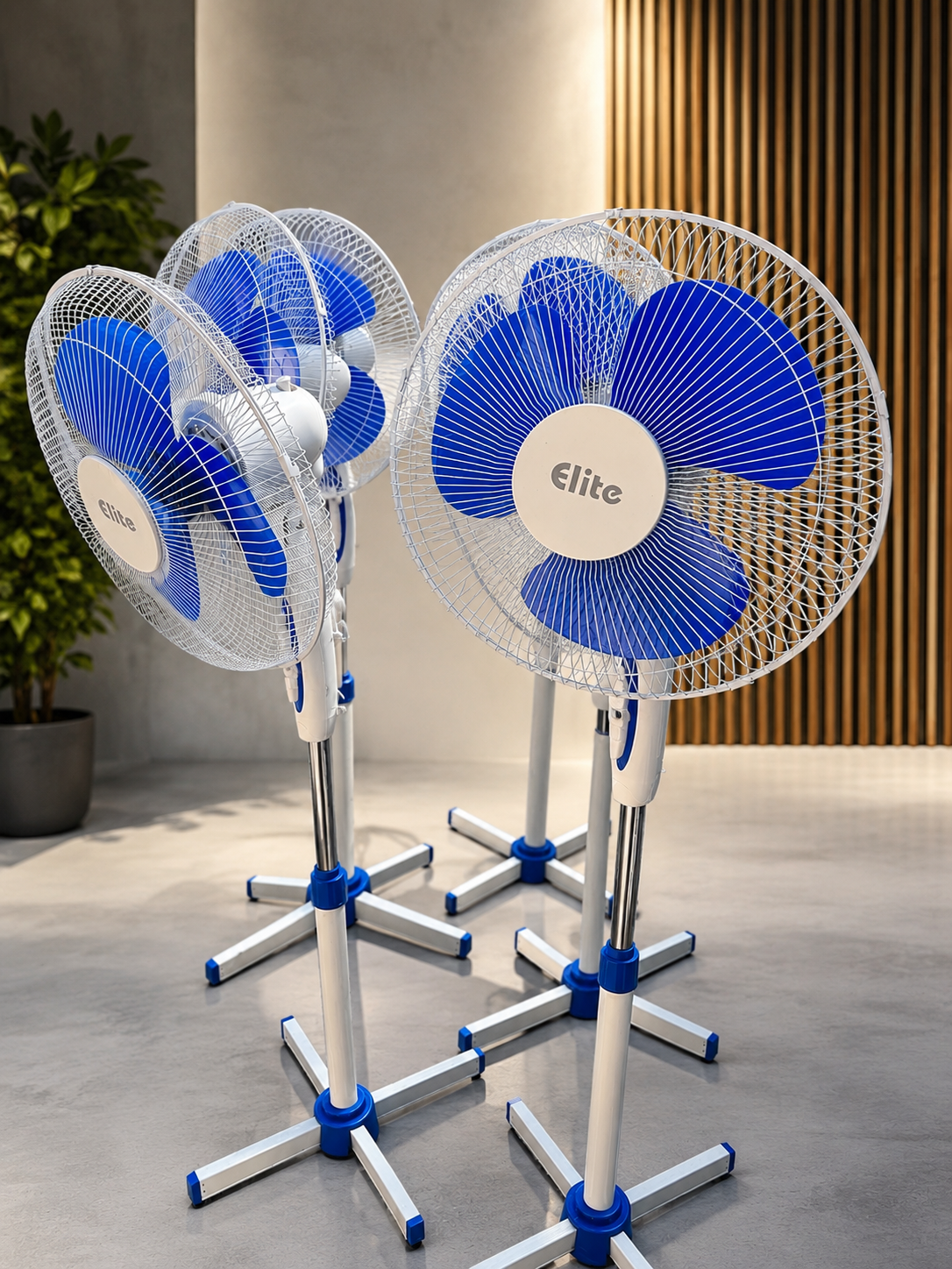 Mini Refroidisseur D’air Portable À Glaçons À 3 Vitesses avec LED intégré  مبرد هواء صغير محمول على شكل مكعبات ثلج بثلاث سرعات ومزود بإضاءة LED مدمجة.