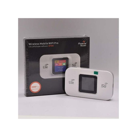 Modem routeur Mobile  ويفي محمول 5G / 4G LTE CAT6 WiFi 300Mbps avec carte SIM et écran 14h d'autonomie