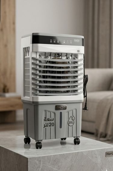 Refroidisseur d'air Portable, Climatiseur Mobile , Ventilateur Climatiseur Tactile À 3 Vitesses Et Fonctionnement Silencieux De L'humidificateur, pour La Maison, Le Bureau 45L