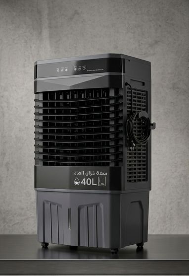 Refroidisseur d'air Portable, Climatiseur Mobile , Ventilateur Climatiseur Tactile À 3 Vitesses Et Fonctionnement Silencieux De L'humidificateur, pour La Maison, Le Bureau 45L
