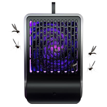 Lampe anti-moustiques portable 2 en 1, en métal, rechargeable ي الخارجي ، مصائد الذباب، مبيد الذباب، قاتل البعوض