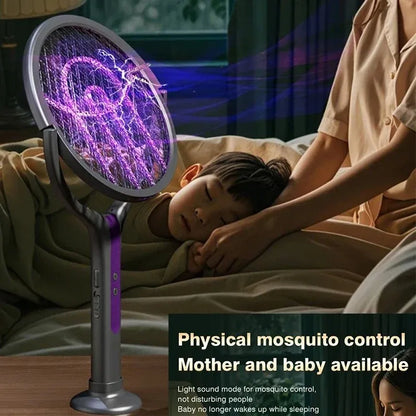 Raquette Anti-Moustique Électrique 2-en-1 longueur réglable مضرب الناموس