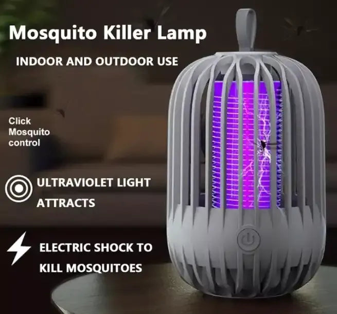مصباح كهربائي مضاد للفطريات USB مزود بشبكة حماية من الأشعة فوق البنفسجية وشبكة حماية lampe anti moustique