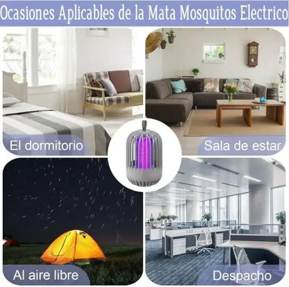 مصباح كهربائي مضاد للفطريات USB مزود بشبكة حماية من الأشعة فوق البنفسجية وشبكة حماية lampe anti moustique