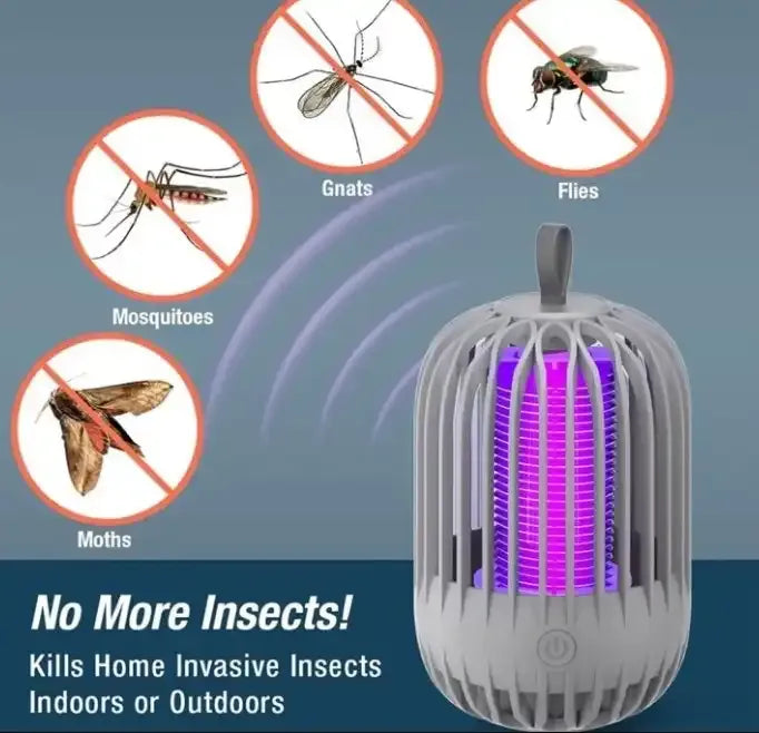 مصباح كهربائي مضاد للفطريات USB مزود بشبكة حماية من الأشعة فوق البنفسجية وشبكة حماية lampe anti moustique